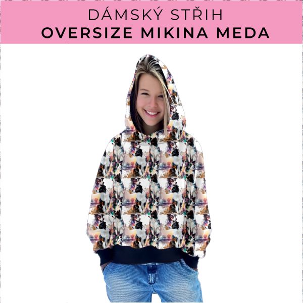 Dámský střih - mikina Meda