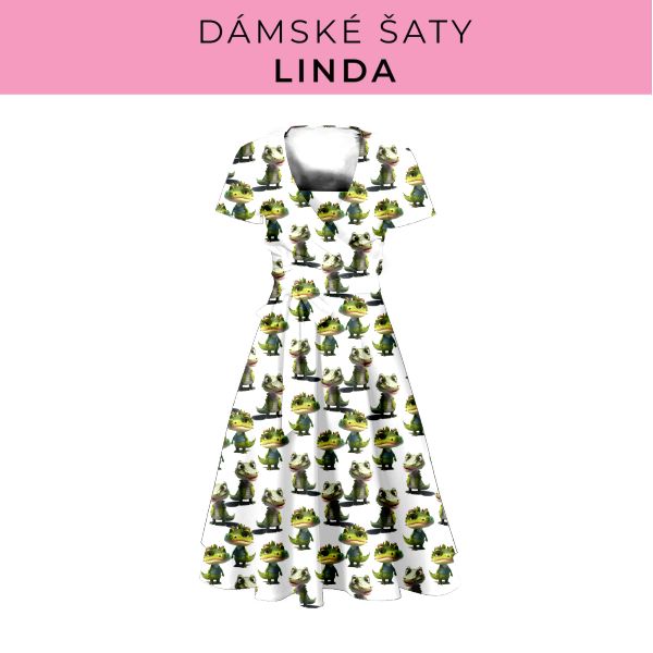 DÁMSKÝ střih - šaty Linda