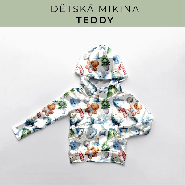 DĚTSKÝ střih - Mikina Teddy