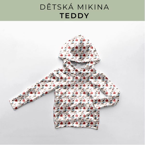 DĚTSKÝ střih - Mikina Teddy