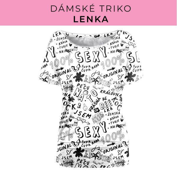DÁMSKÝ střih - Triko Lenka