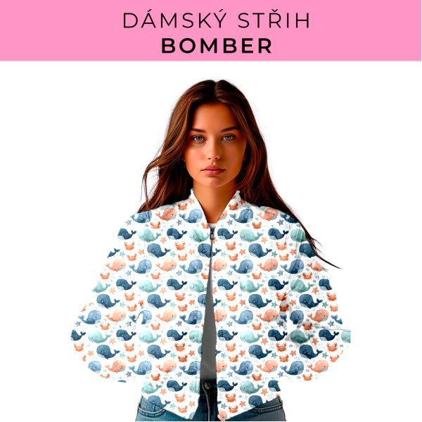 DÁMSKÝ střih - Bomber
