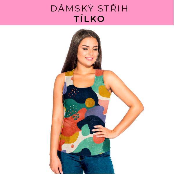DÁMSKÝ střih - Tílko a kalhoty 