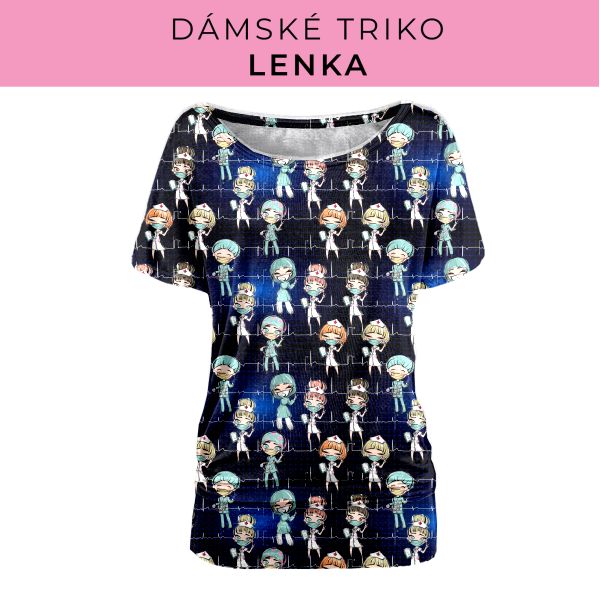 DÁMSKÝ střih - Triko Lenka