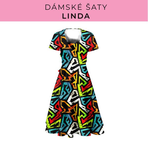 DÁMSKÝ střih - šaty Linda
