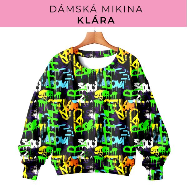 DÁMSKÝ střih - mikina Klára
