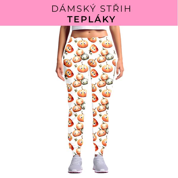 DÁMSKÝ střih - tepláky