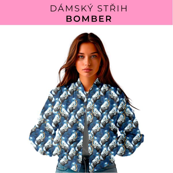 DÁMSKÝ střih - Bomber