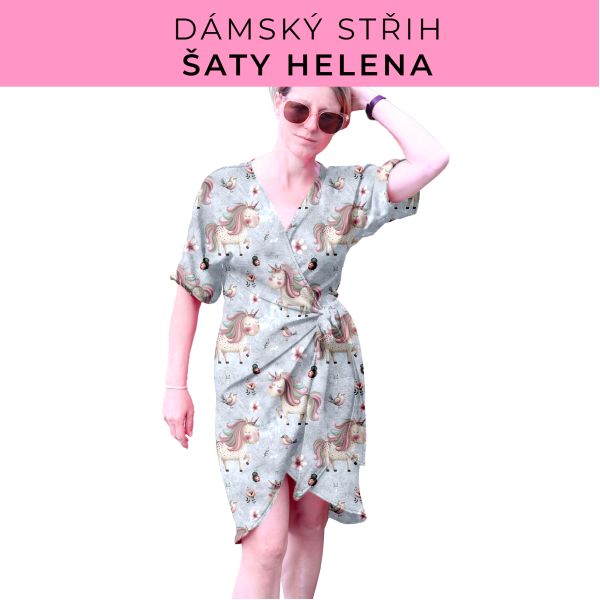 Dámský střih na šaty  Helena