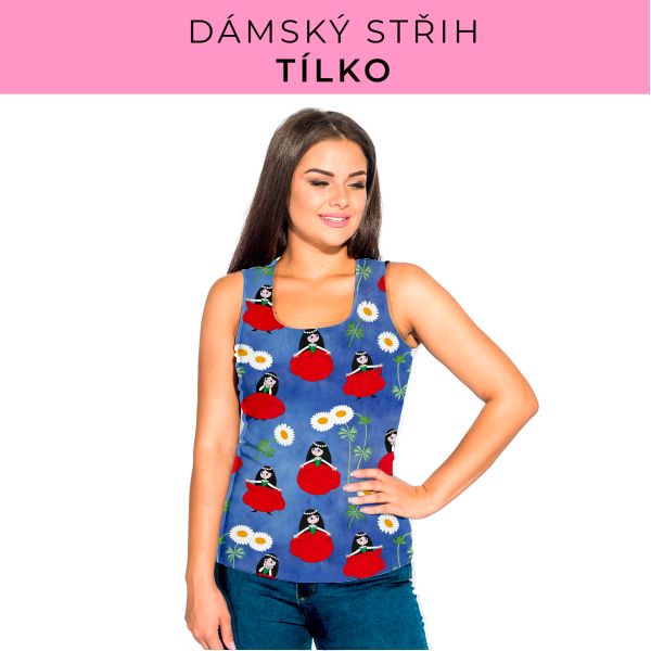 DÁMSKÝ střih - Tílko a kalhoty 