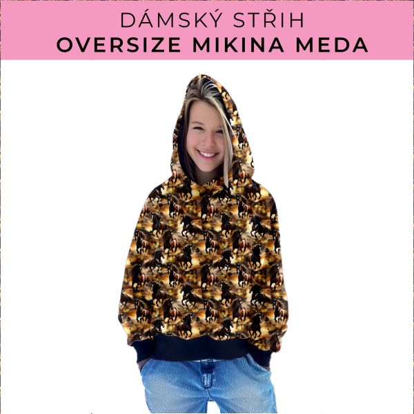 Dámský střih - mikina Meda