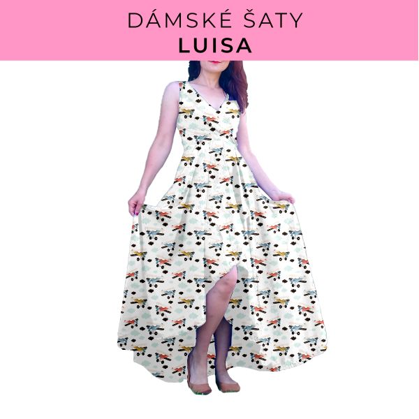 DÁMSKÝ střih - šaty Luisa