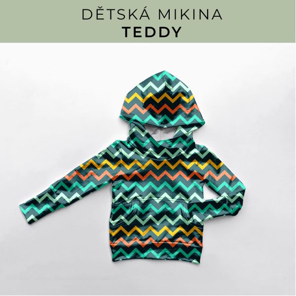 DĚTSKÝ střih - Mikina Teddy