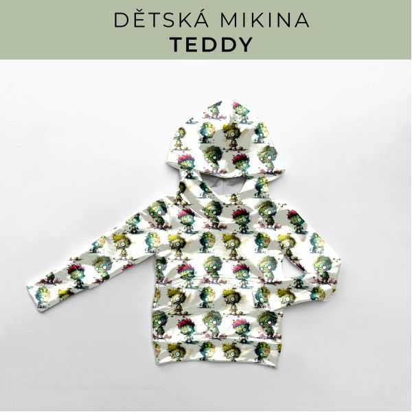 DĚTSKÝ střih - Mikina Teddy