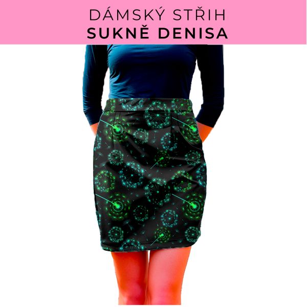 Dámský střih - Dámská sukně Denisa