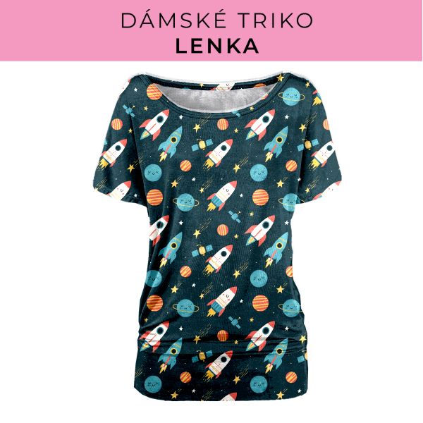 DÁMSKÝ střih - Triko Lenka