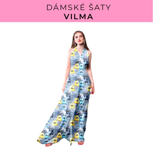 DÁMSKÝ střih - šaty Vilma