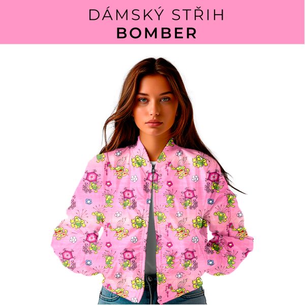 DÁMSKÝ střih - Bomber