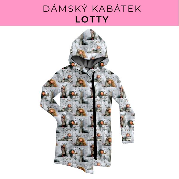 DÁMSKÝ střih - Kabátek Lotty