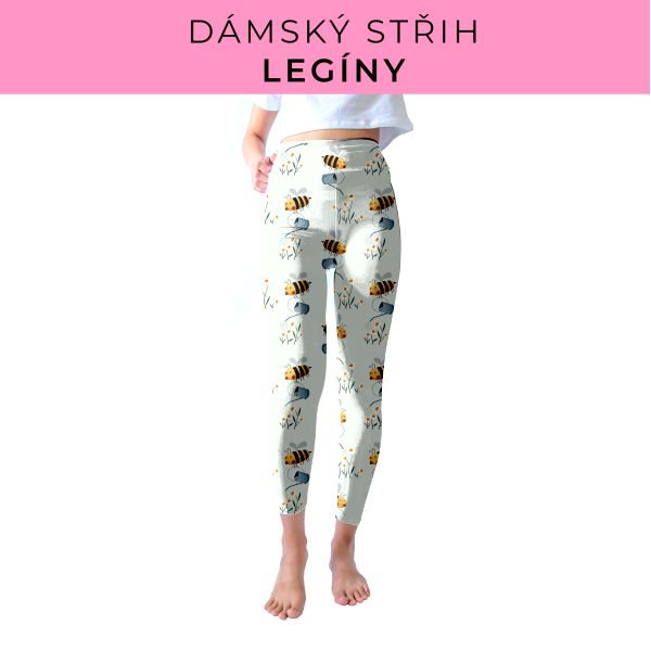 DÁMSKÝ střih - legíny SPORT - SLIM FIT
