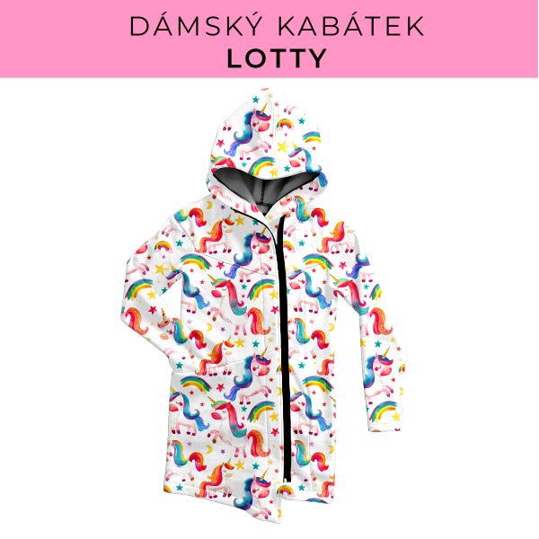 DÁMSKÝ střih - Kabátek Lotty