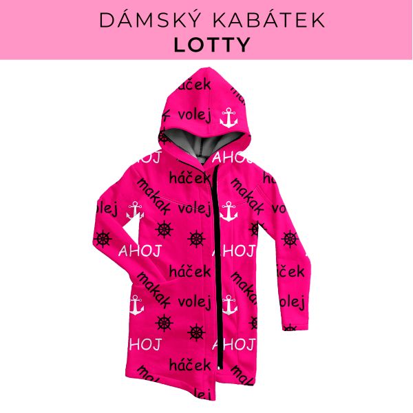 DÁMSKÝ střih - Kabátek Lotty