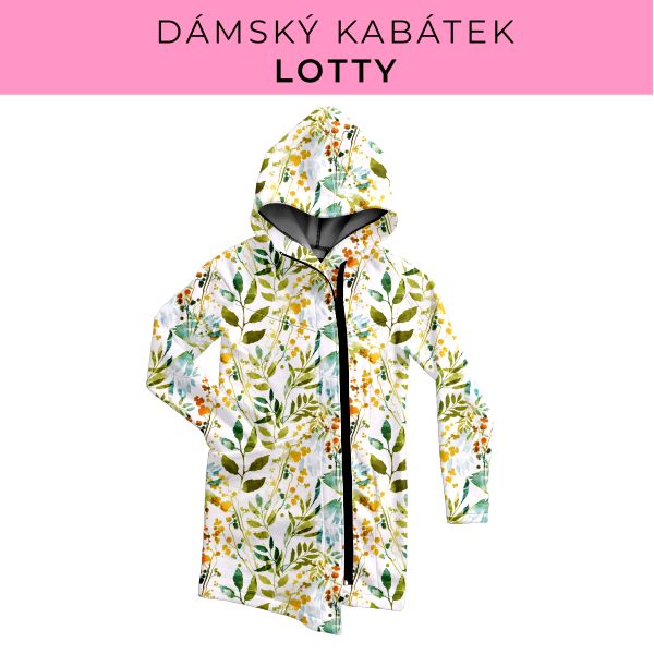 DÁMSKÝ střih - Kabátek Lotty