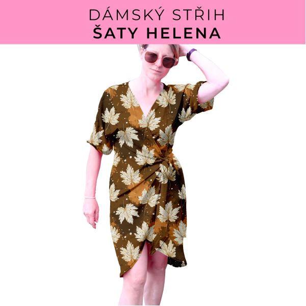 Dámský střih na šaty  Helena