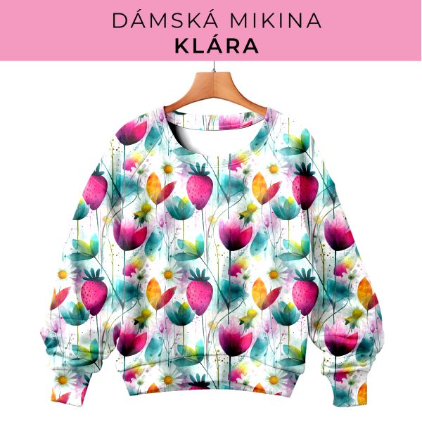 DÁMSKÝ střih - mikina Klára