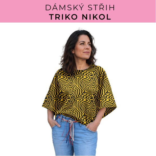 Dámský střih -  triko Nikol