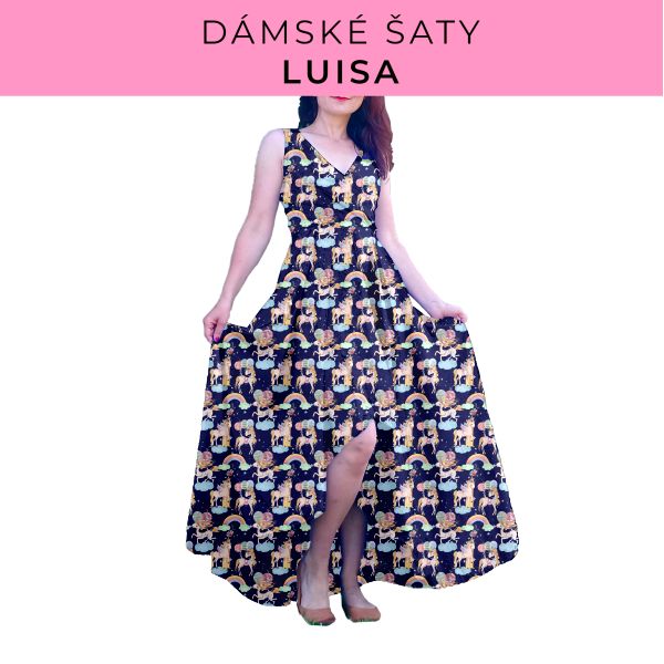 DÁMSKÝ střih - šaty Luisa