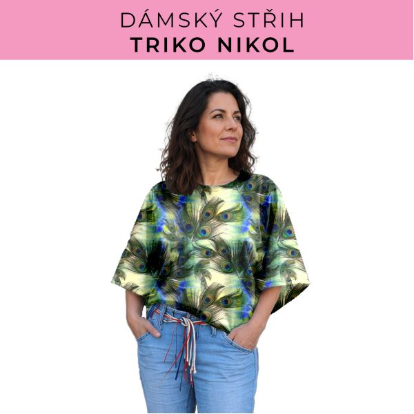 Dámský střih -  triko Nikol