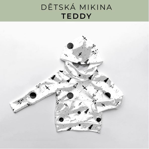 DĚTSKÝ střih - Mikina Teddy