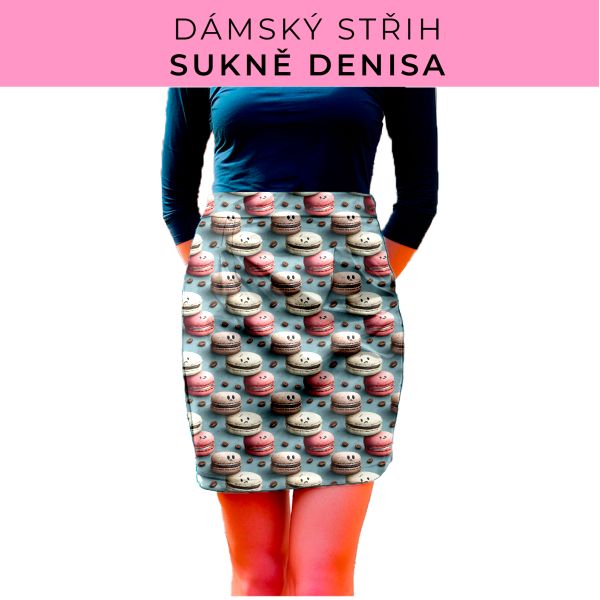 Dámský střih - Dámská sukně Denisa