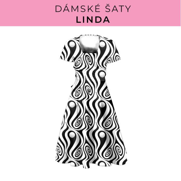 DÁMSKÝ střih - šaty Linda