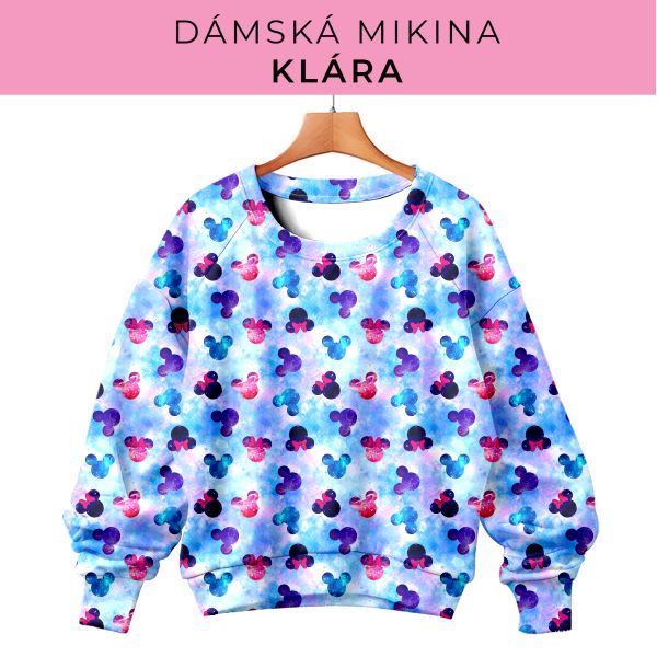 DÁMSKÝ střih - mikina Klára