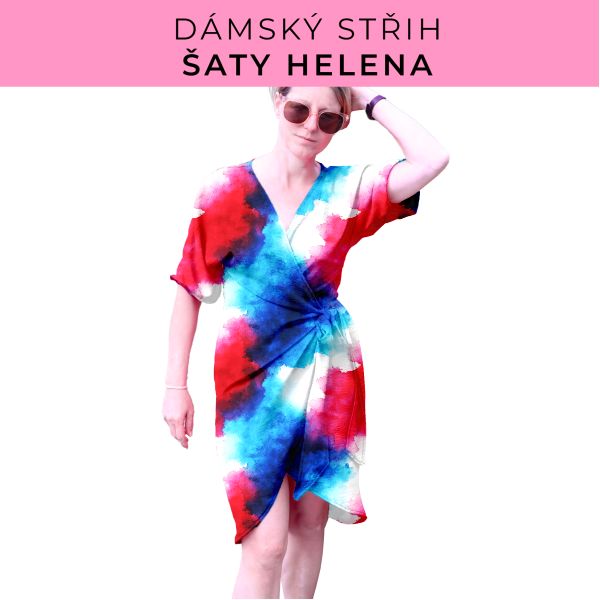 Dámský střih na šaty  Helena