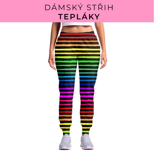 DÁMSKÝ střih - tepláky