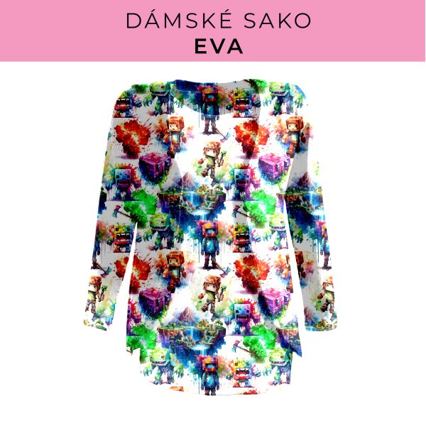 DÁMSKÝ střih - sako Eva