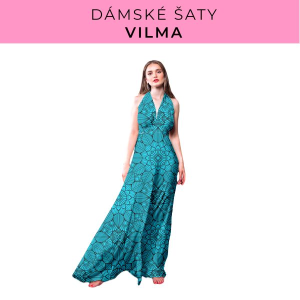DÁMSKÝ střih - šaty Vilma