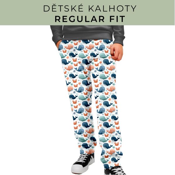 DĚTSKÝ STŘIH - Kalhoty Regular fit