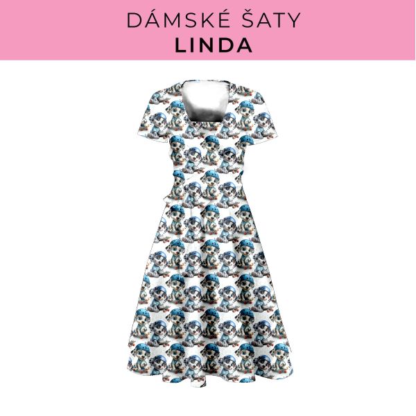 DÁMSKÝ střih - šaty Linda