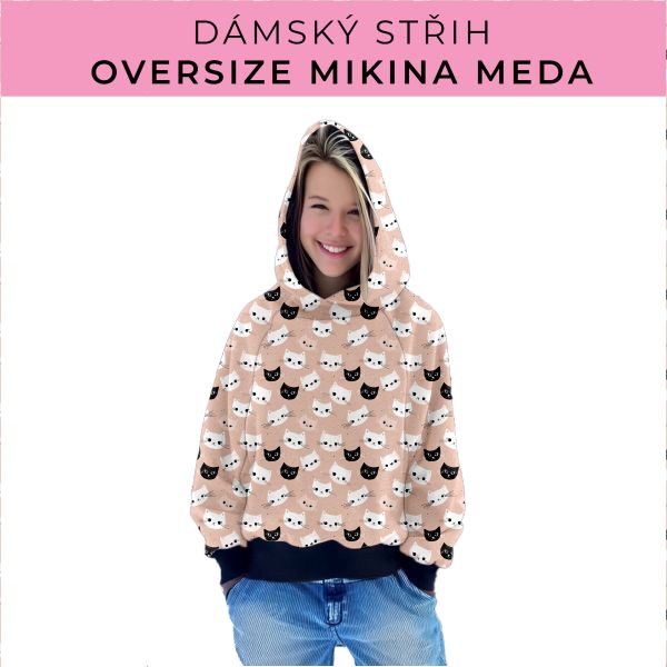 Dámský střih - mikina Meda