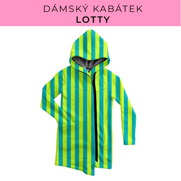 DÁMSKÝ střih - Kabátek Lotty