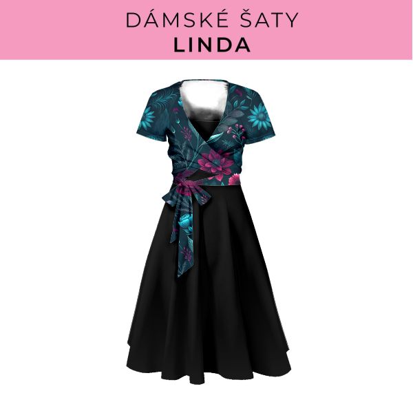 DÁMSKÝ střih - šaty Linda