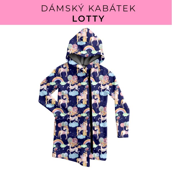 DÁMSKÝ střih - Kabátek Lotty