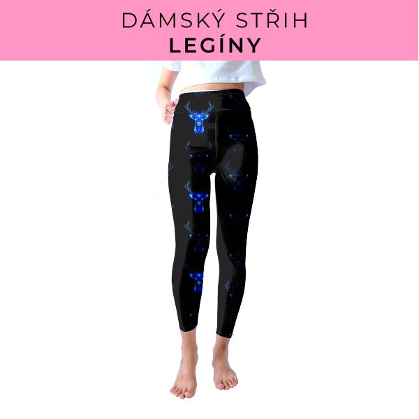 DÁMSKÝ střih - legíny SPORT - SLIM FIT