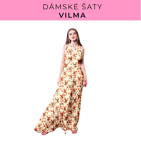 DÁMSKÝ střih - šaty Vilma
