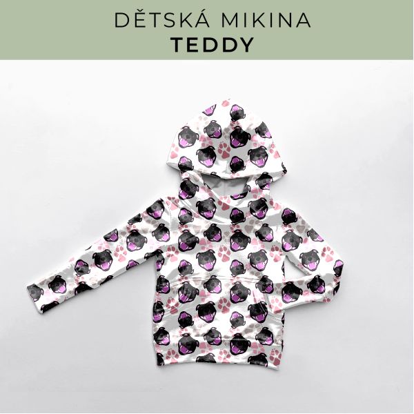 DĚTSKÝ střih - Mikina Teddy