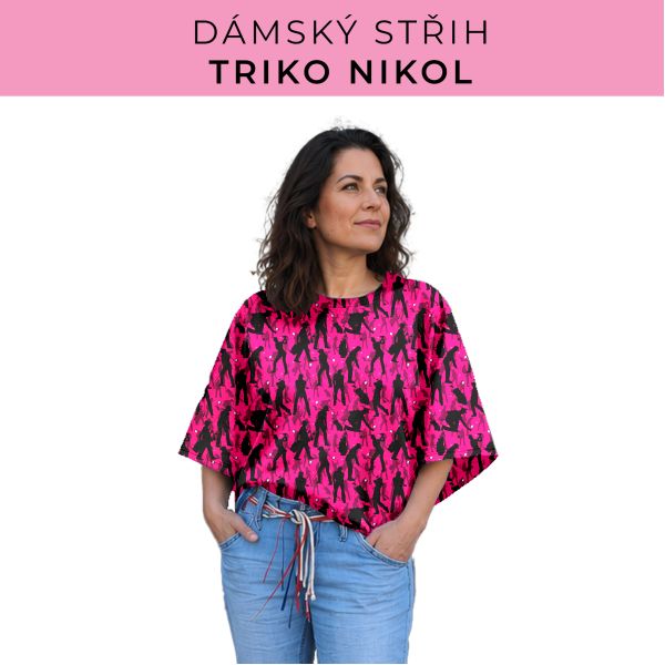 Dámský střih -  triko Nikol